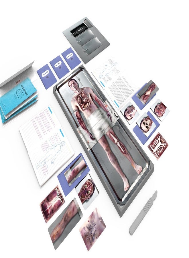 Endless Games Manner of Death | True Crime Autopsy Game | Forensic Investigation Mystery with 3 Unique Cases | 2-5 Players, Ages 14+ - Image 3